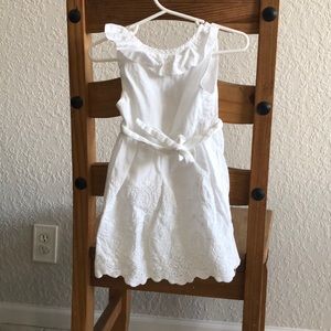 2T white dress